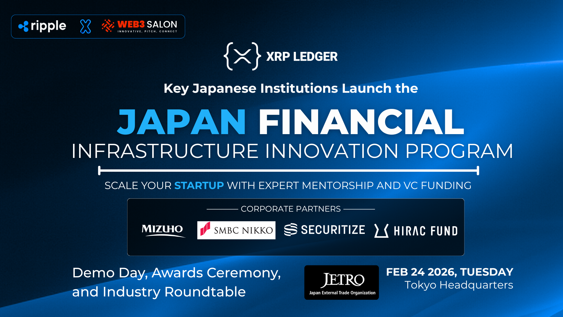 Japan Financial Infrastructure Innovation Program Successfully Concluded During Japan Fintech Week 2026