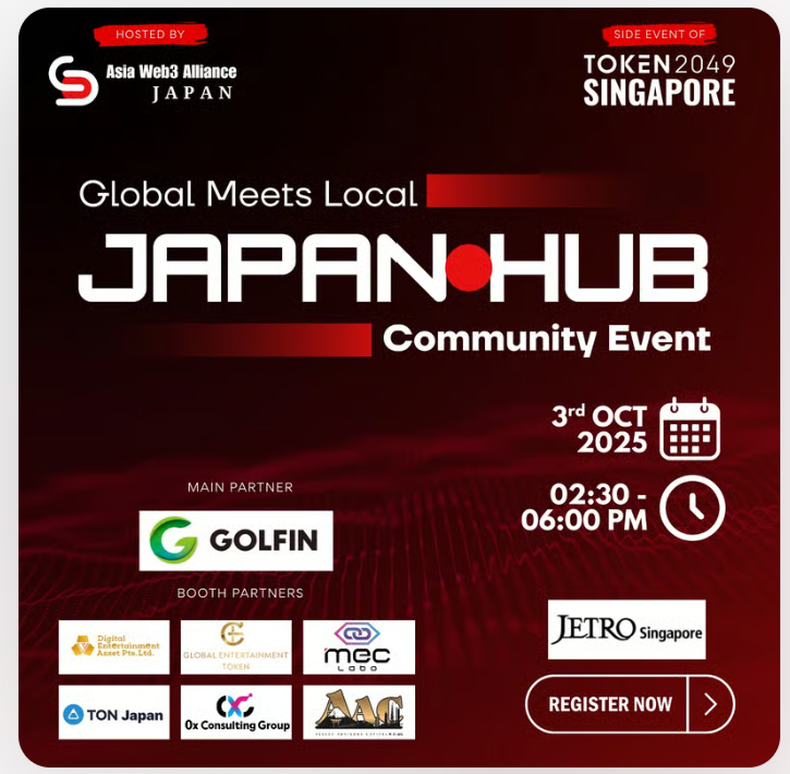 Join the Japan Hub | Web3 Salon Community Event!